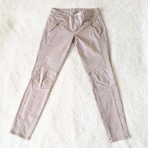 Cargo style skinny pants